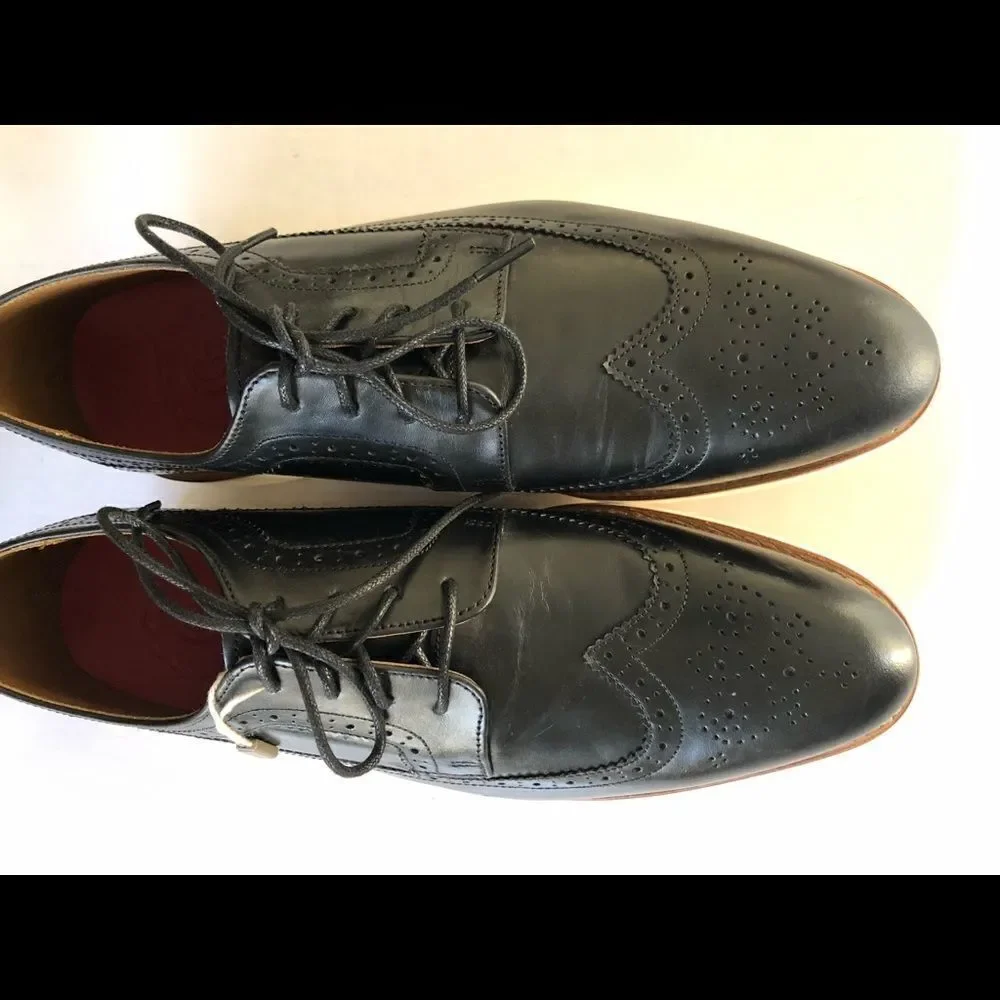 Grenson black leather